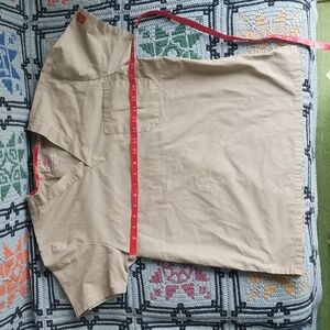 Dickies Beige Scrub Top Sx XS